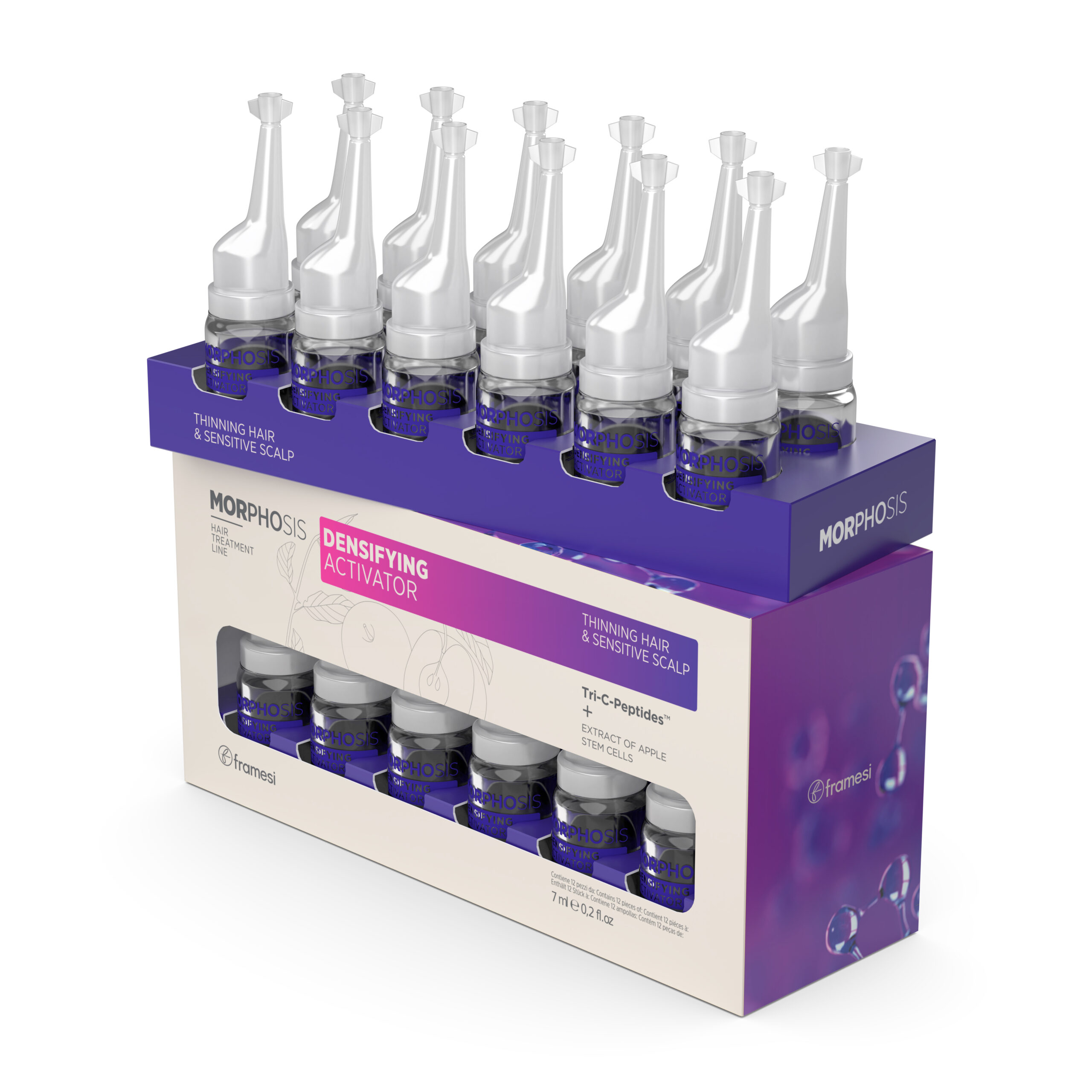 FIOLE ANTICADERE PENTRU SCALP GRAS SI SENSIBIL 12FL x 7ML