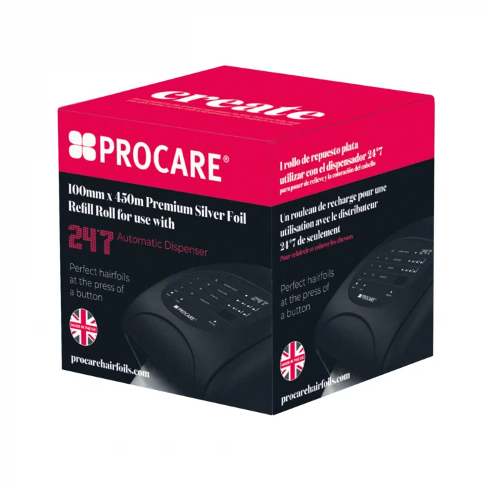 FOLIE ALUMINIU ROLA 100MM x 450M PENTRU DISPENSER 24*7