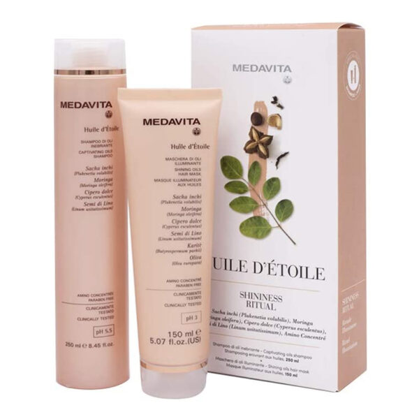  SET SAMPON SI MASCA PENTRU STRALUCIRE SI HIDRATARE INTENSA