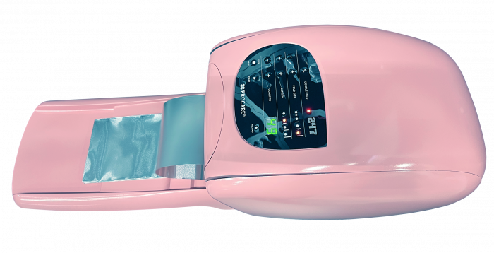 DISPENSER AUTOMAT ROZ DE TAIAT FOLIE ALUMINIU 24*7