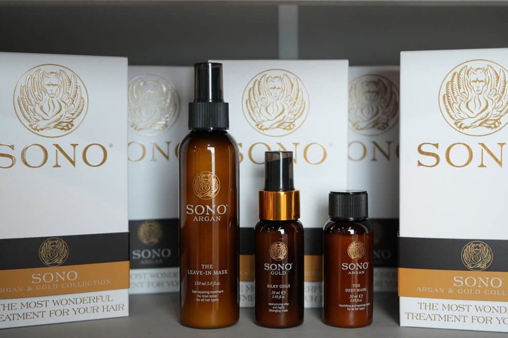 KIT TRIO SONO ARGAN & GOLD